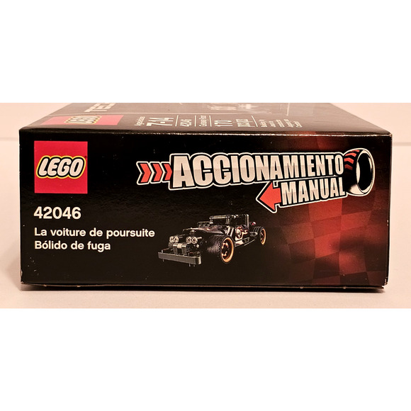 GETAWAY RACER w/ Pull Back Motor LEGO Technic Set #42046 NEW Sealed RETIRED - Picture 8 of 8
